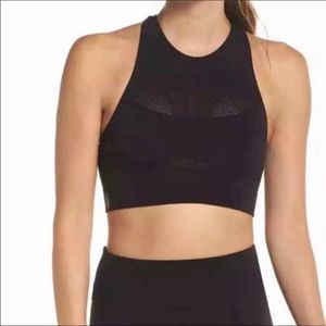 Free People FP Movement Mesh Racerback Tank Bra XS